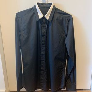 Givenchy B&W long sleeve luxury shirt